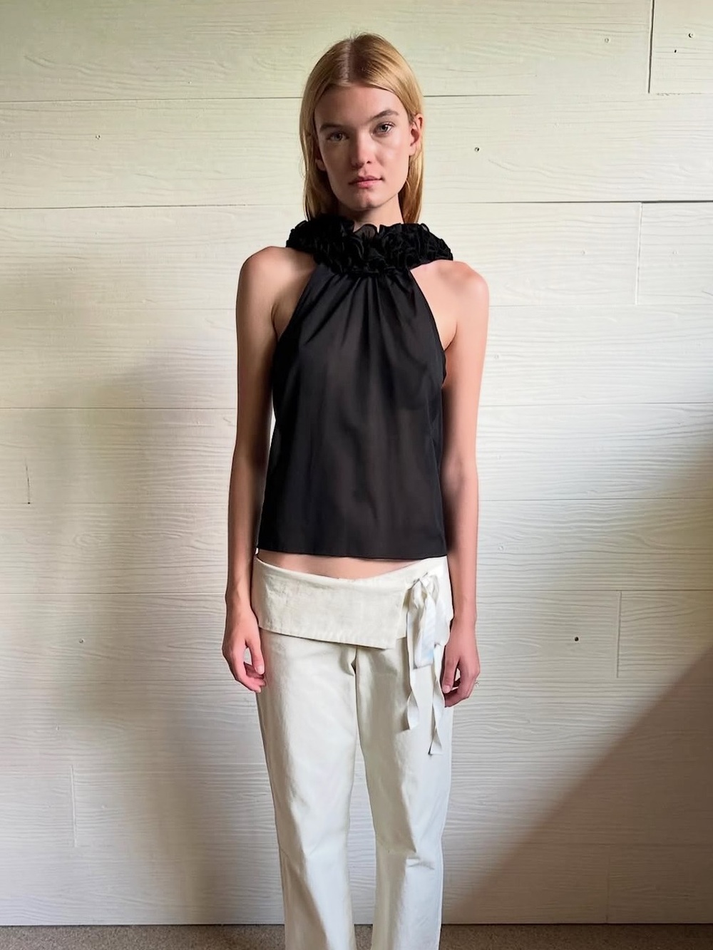 Belle Anna (Belle The Label) Paris top in Black